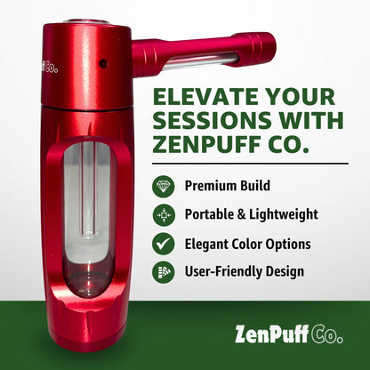 ZenPuff Luxury Aluminum/Glass Water Bottle
